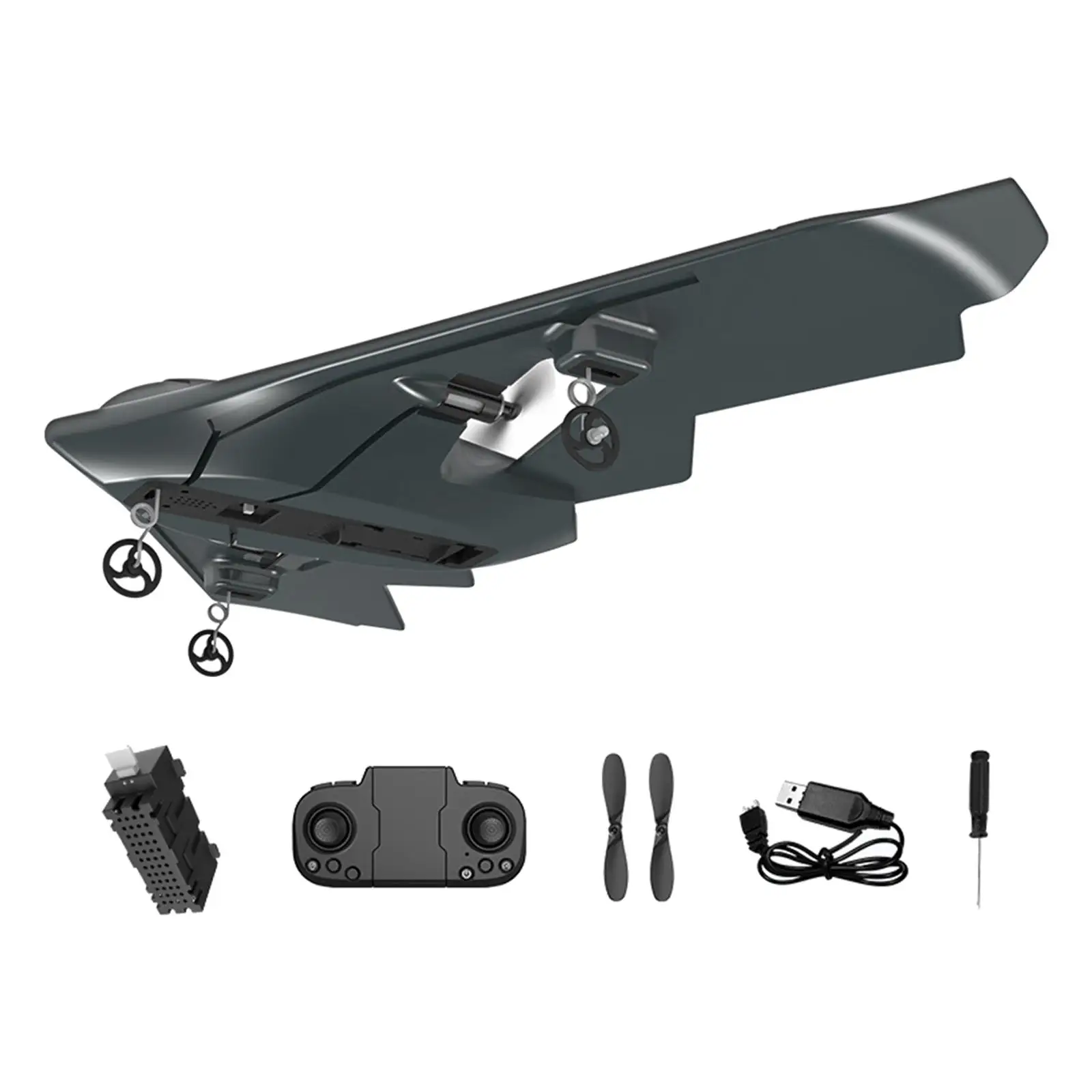 EPP Foam B2 Bomber Model Toy with Spare Propeller RTF RC Plane RC Fixed-Wing Aircraft Glider for Christmas Present Adults Kids
EPP Foam B2 Bomber Model Toy with Spare Propeller RTF RC Plane RC Fixed-Wing Aircraft Glider for Christmas Present Adults Kids