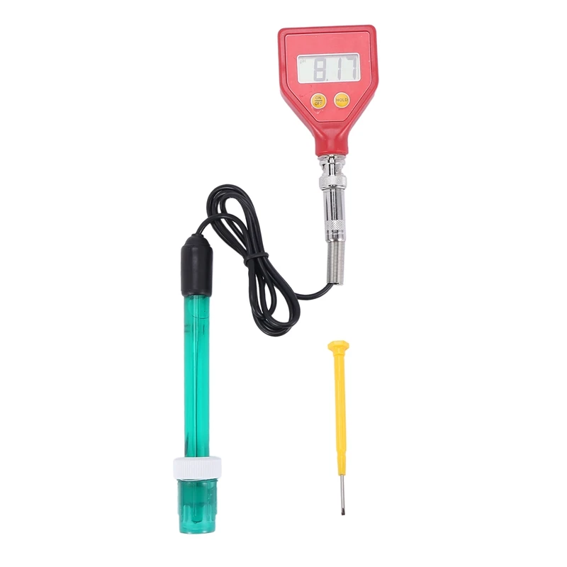PH-98105 PH Meter Digital Acidity Meter Glass Electrode For Water Food Cheese Milk Soil PH Test
PH-98105 PH Meter Digital Acidity Meter Glass Electrode For Water Food Cheese Milk Soil PH Test