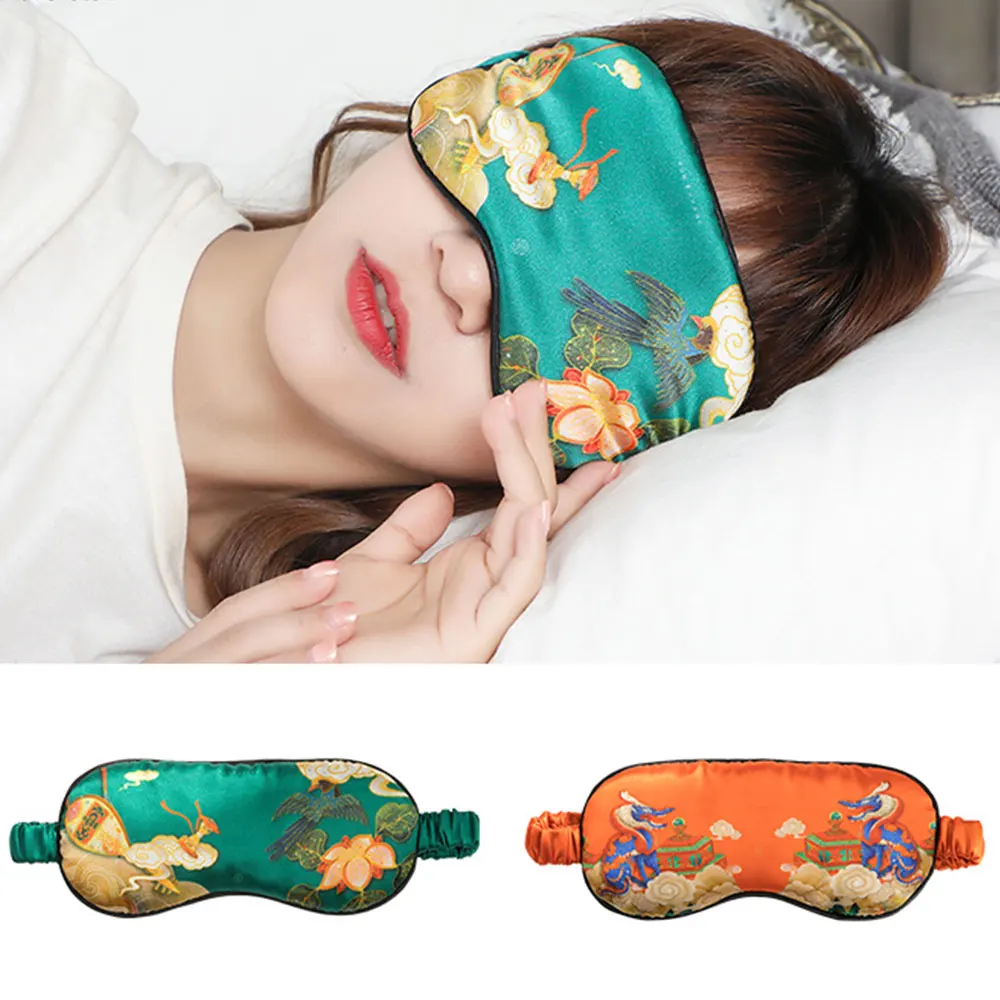 Eyes Mask Chinese Dragon Style Classic Mulberry Silk Sleeping Mask Soft Breathable Blindfold Headband Eyepatch Night Mask
Eyes Mask Chinese Dragon Style Classic Mulberry Silk Sleeping Mask Soft Breathable Blindfold Headband Eyepatch Night Mask
