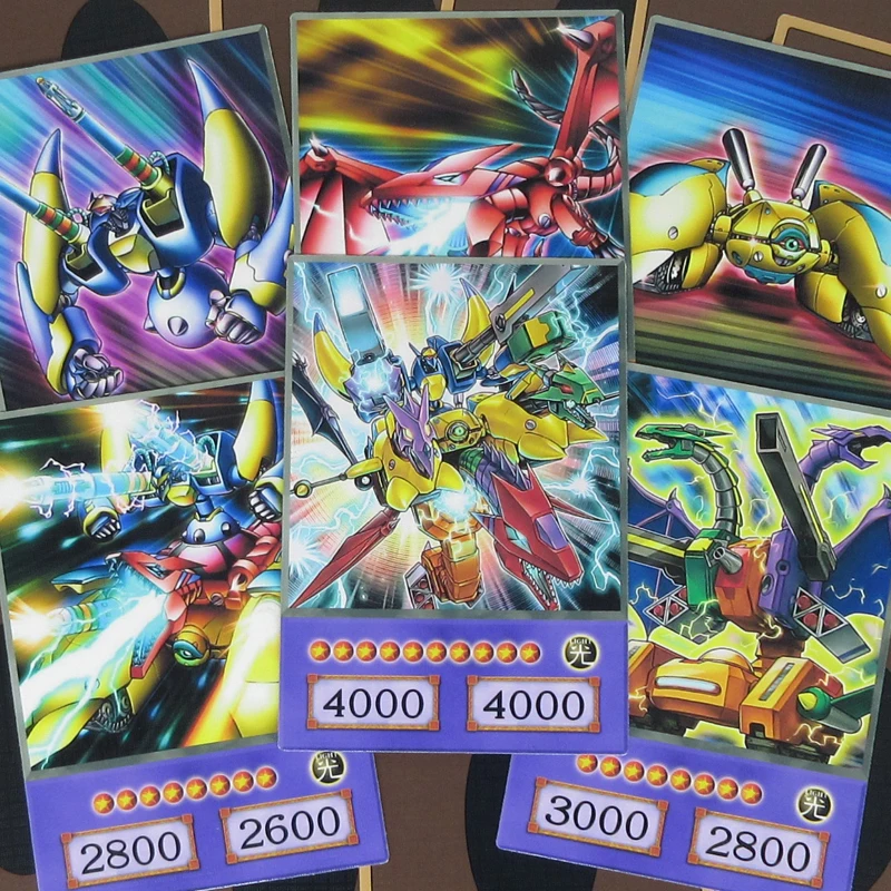 16 шт./компл. Yu Gi Oh! Аниме стильные карты Machine Union VWXYZ AtoZ сэто Кайба Fusion Dragon Cannon Yugioh Half