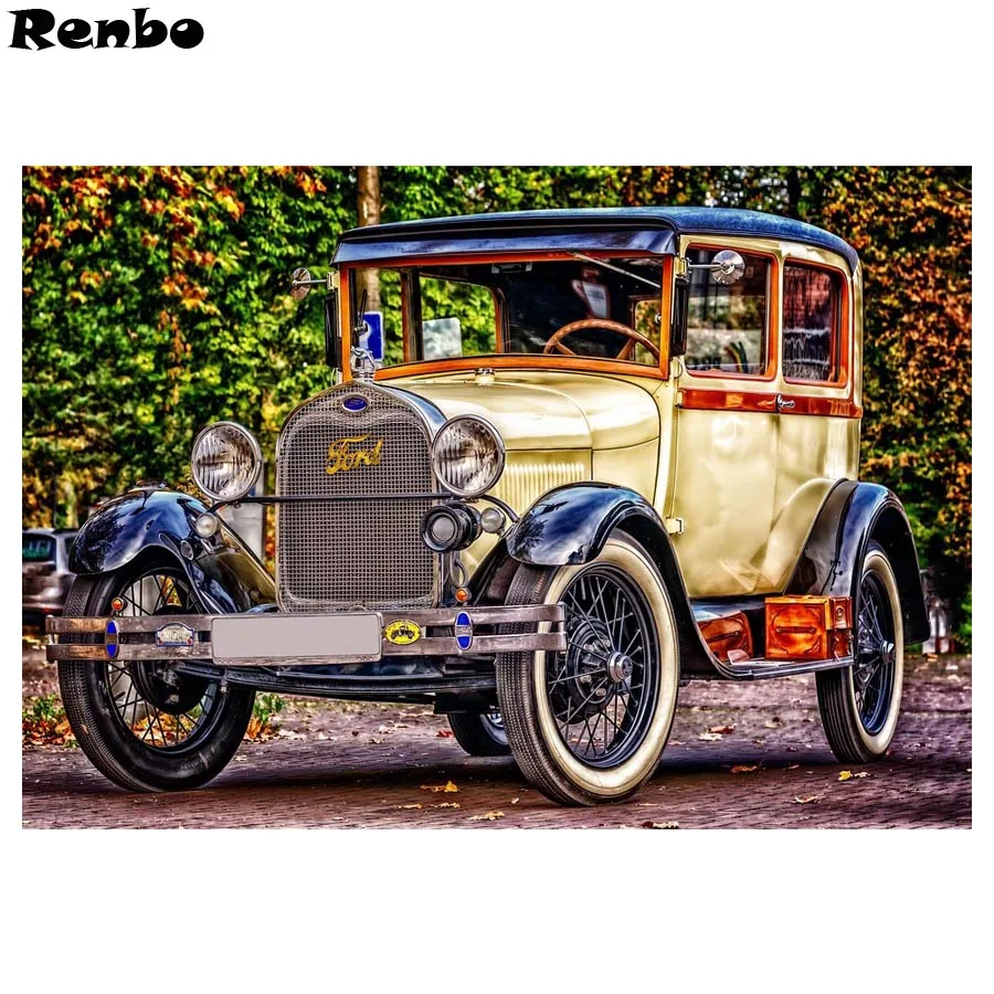 Полноразмерная/круглая алмазная живопись, ретро-автомобиль, искусственная Алмазная вышивка, вышивка крестиком, домашний декор, подарок 
Полноразмерная/круглая алмазная живопись, ретро-автомобиль, искусственная Алмазная вышивка, вышивка крестиком, домашний декор, подарок