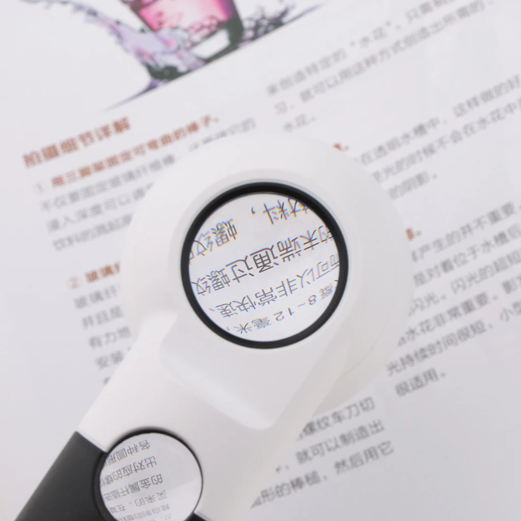 

Illuminated Magnifying Glass Reading Portable Jewelery Convenient Portable Magnifier