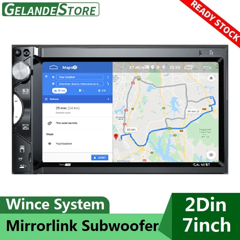 7'' Car Radio With Screen Bluetooth Mirrorlink FM AM USB Subwoofer AHD Rear Camera 2din Universal Radio for Cars Stereo Receiver
7'' Car Radio With Screen Bluetooth Mirrorlink FM AM USB Subwoofer AHD Rear Camera 2din Universal Radio for Cars Stereo Receiver