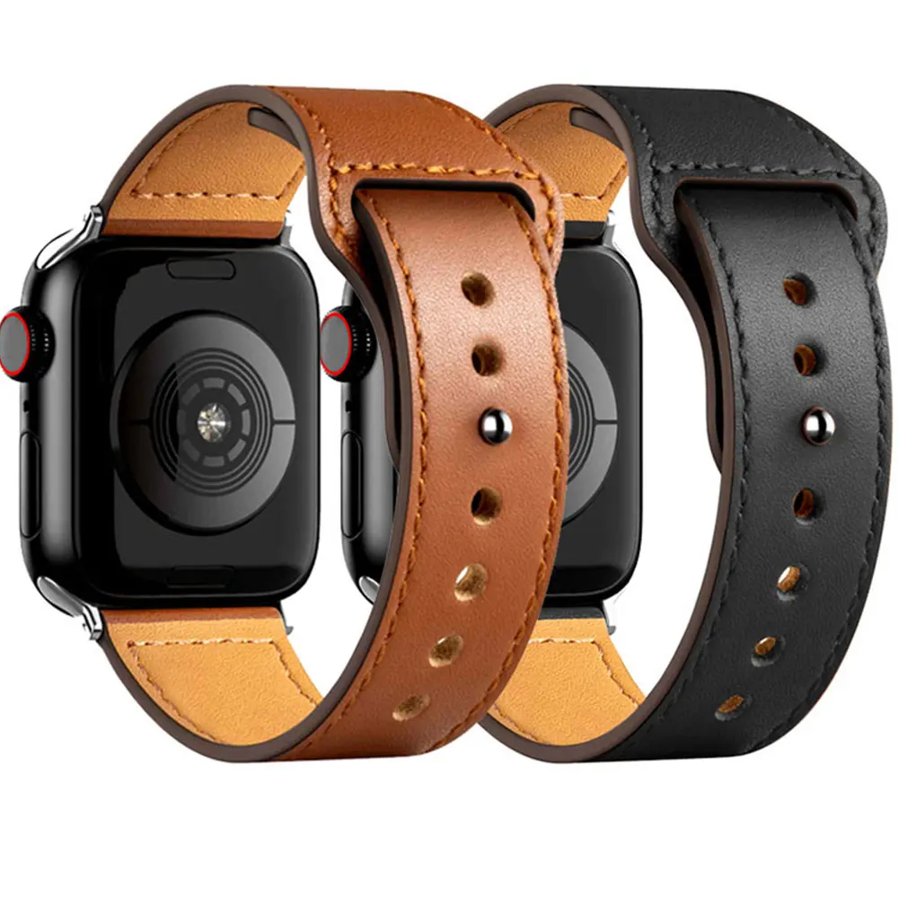 Leather strap For Apple watch band 44mm 40mm 42mm 38mm 44 mm Smartwatch Accessories bracelet iWatch 6 se 3 4 5 black band
Leather strap For Apple watch band 44mm 40mm 42mm 38mm 44 mm Smartwatch Accessories bracelet iWatch 6 se 3 4 5 black band