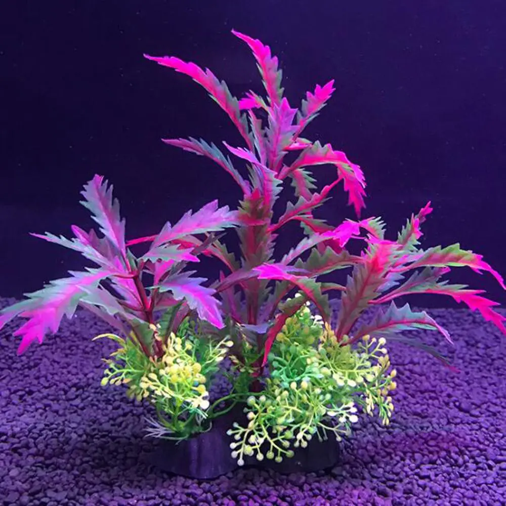 1pc Aquarium Artificial Aquatic Plants Plastic Simulation Water Grass Decoration Brightly Colored Fish Tank Landscape Ornament
1pc Aquarium Artificial Aquatic Plants Plastic Simulation Water Grass Decoration Brightly Colored Fish Tank Landscape Ornament
