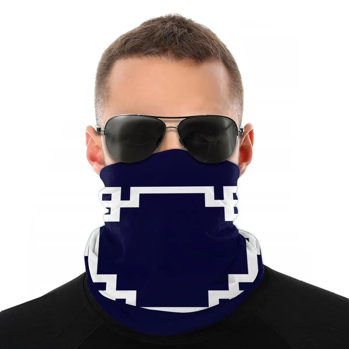 Greek Square White On Navy Blue Scarf Half Face Mask Men Women Fashion Tube Scarf Neck Bandana Polyester Headwear Outdoor
Greek Square White On Navy Blue Scarf Half Face Mask Men Women Fashion Tube Scarf Neck Bandana Polyester Headwear Outdoor