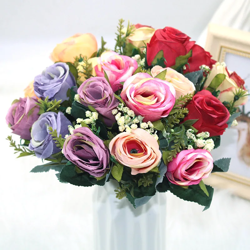 Искусственная Роза Маргаритка искусственный цветок украшение для стола спальни