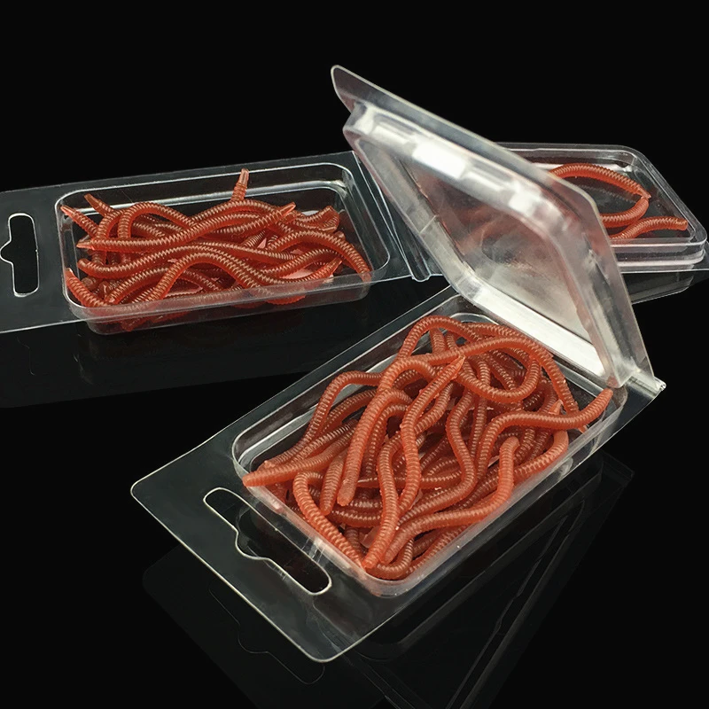 8/10cm Artificial Rubber Red Earthworm Fishing Worms Fishy Smell Lures Soft Bait Carp Fishing Tackle Accessories 20Pcs
8/10cm Artificial Rubber Red Earthworm Fishing Worms Fishy Smell Lures Soft Bait Carp Fishing Tackle Accessories 20Pcs