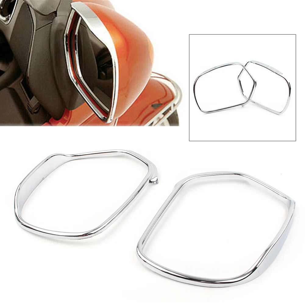 Обшивка бокового зеркала заднего вида для мотоцикла GL 1800 Goldwing GL1800 2001-2011, хромированные декоративные детали ABS, 2 шт.
Обшивка бокового зеркала заднего вида для мотоцикла GL 1800 Goldwing GL1800 2001-2011, хромированные декоративные детали ABS, 2 шт.