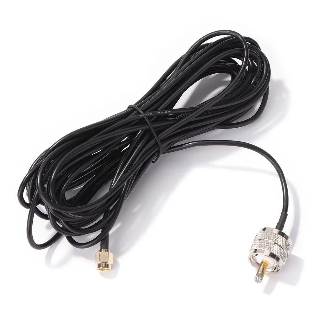 3/6M SDR Signal Connector UHF Male to SMA Male RG174 Coaxial Cable Signal Connector Antenna for All Kinds of SDR Annunciator
3/6M SDR Signal Connector UHF Male to SMA Male RG174 Coaxial Cable Signal Connector Antenna for All Kinds of SDR Annunciator