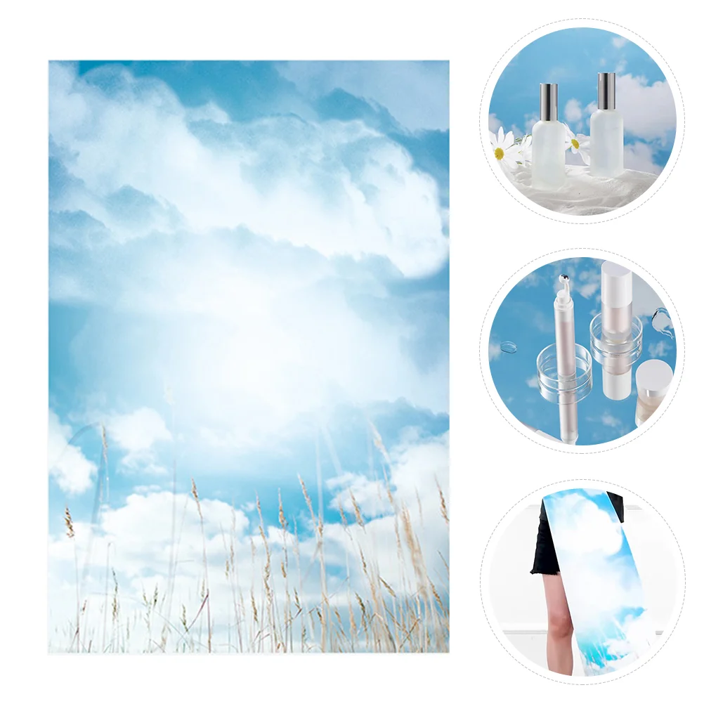 

1 шт. голубое небо белое облако фон для фотосъемки реквизит красивый стенд реквизит