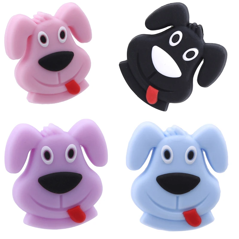 5PCS/Pack Baby Teether Dog Silicone Beads Animal Teething Pacifier Chain Perle Food Grade Cartoon BPA
5PCS/Pack Baby Teether Dog Silicone Beads Animal Teething Pacifier Chain Perle Food Grade Cartoon BPA
