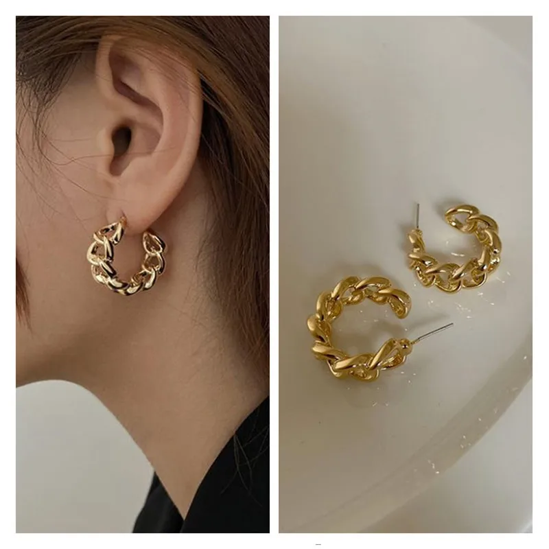 Trendy Gold Geometry Hoop Earrings Women Jewelry Fashion Princess 925 Sterling Silver Earring Girl Birthday Anniversary Gift
Trendy Gold Geometry Hoop Earrings Women Jewelry Fashion Princess 925 Sterling Silver Earring Girl Birthday Anniversary Gift