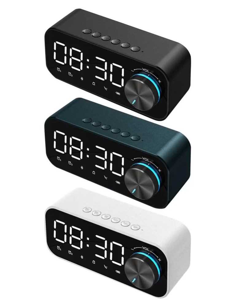 Soundbar with Clock Wireless Bluetooth Speaker Led Alarm Radio Music 5.0 Speakers Portable Bass LED USB TF Card Loudspeaker
Soundbar with Clock Wireless Bluetooth Speaker Led Alarm Radio Music 5.0 Speakers Portable Bass LED USB TF Card Loudspeaker