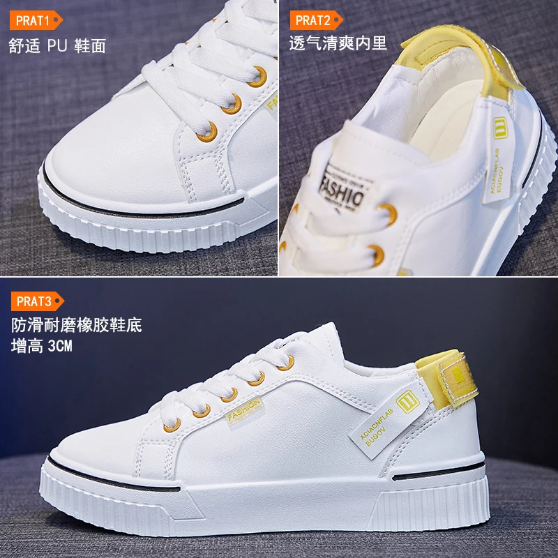 Autumn white shoes all-match flat bottom shoes casual student women's shoes comfortable sports shoes women's shoes
Autumn white shoes all-match flat bottom shoes casual student women's shoes comfortable sports shoes women's shoes