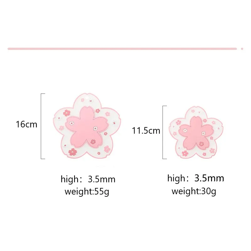 1PC Japanese Sakura Insulation Table Mat Home Office PVC Non-slip Tea Mug Milk Coffee Cup Coaster Heat Resistant
1PC Japanese Sakura Insulation Table Mat Home Office PVC Non-slip Tea Mug Milk Coffee Cup Coaster Heat Resistant
