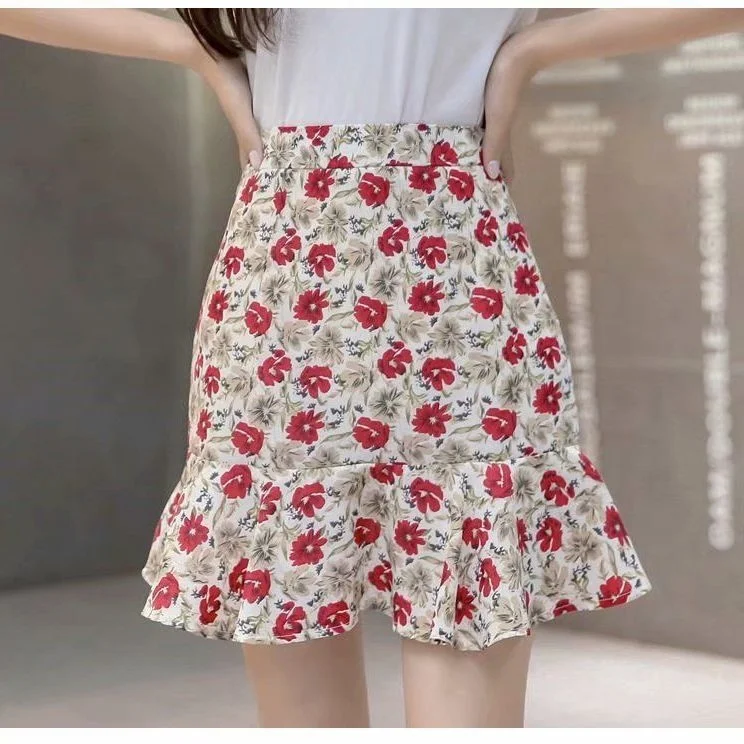 Little Daisy skirt women 2021 new summer Chiffon small suit two piece fishtail skirt
Little Daisy skirt women 2021 new summer Chiffon small suit two piece fishtail skirt