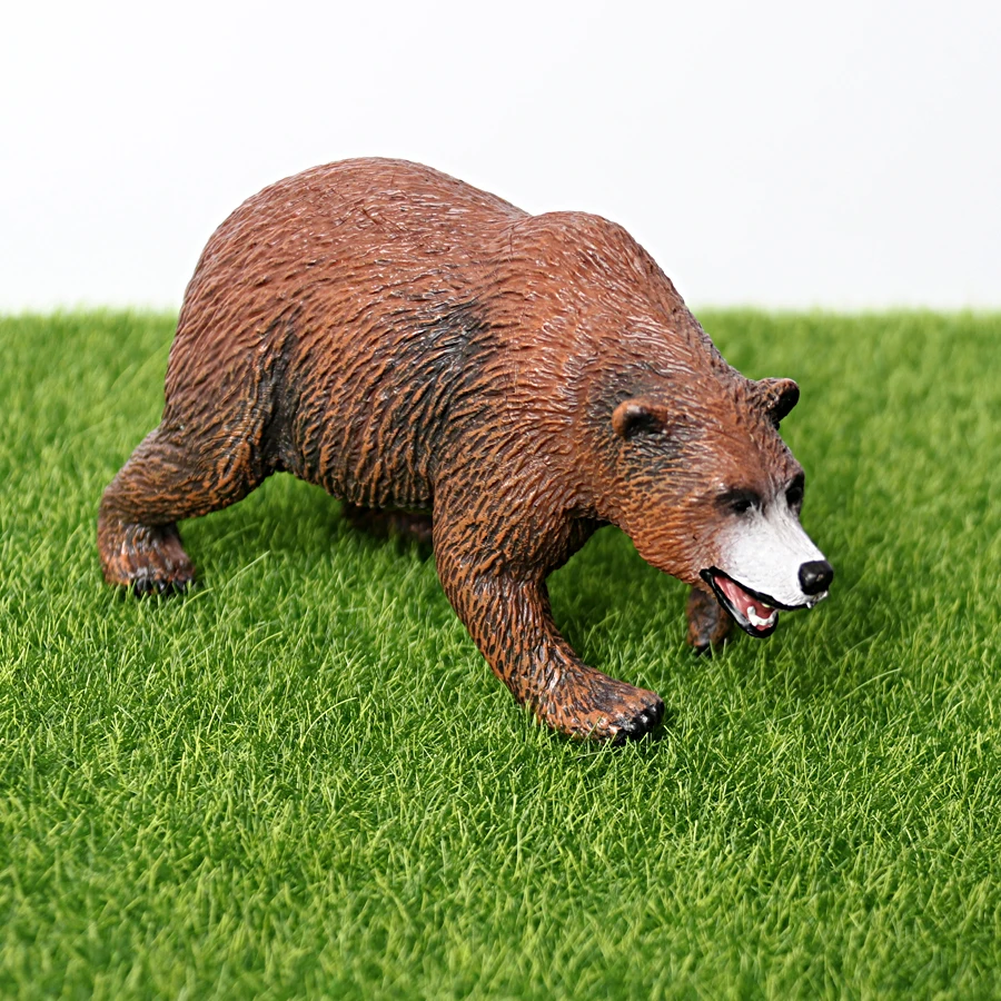 Realistic Woodland Grizzly Bear Toys Figurines Forest Animal Brown Bear Family Figures Home Decor Collection Cake Toppers
Realistic Woodland Grizzly Bear Toys Figurines Forest Animal Brown Bear Family Figures Home Decor Collection Cake Toppers