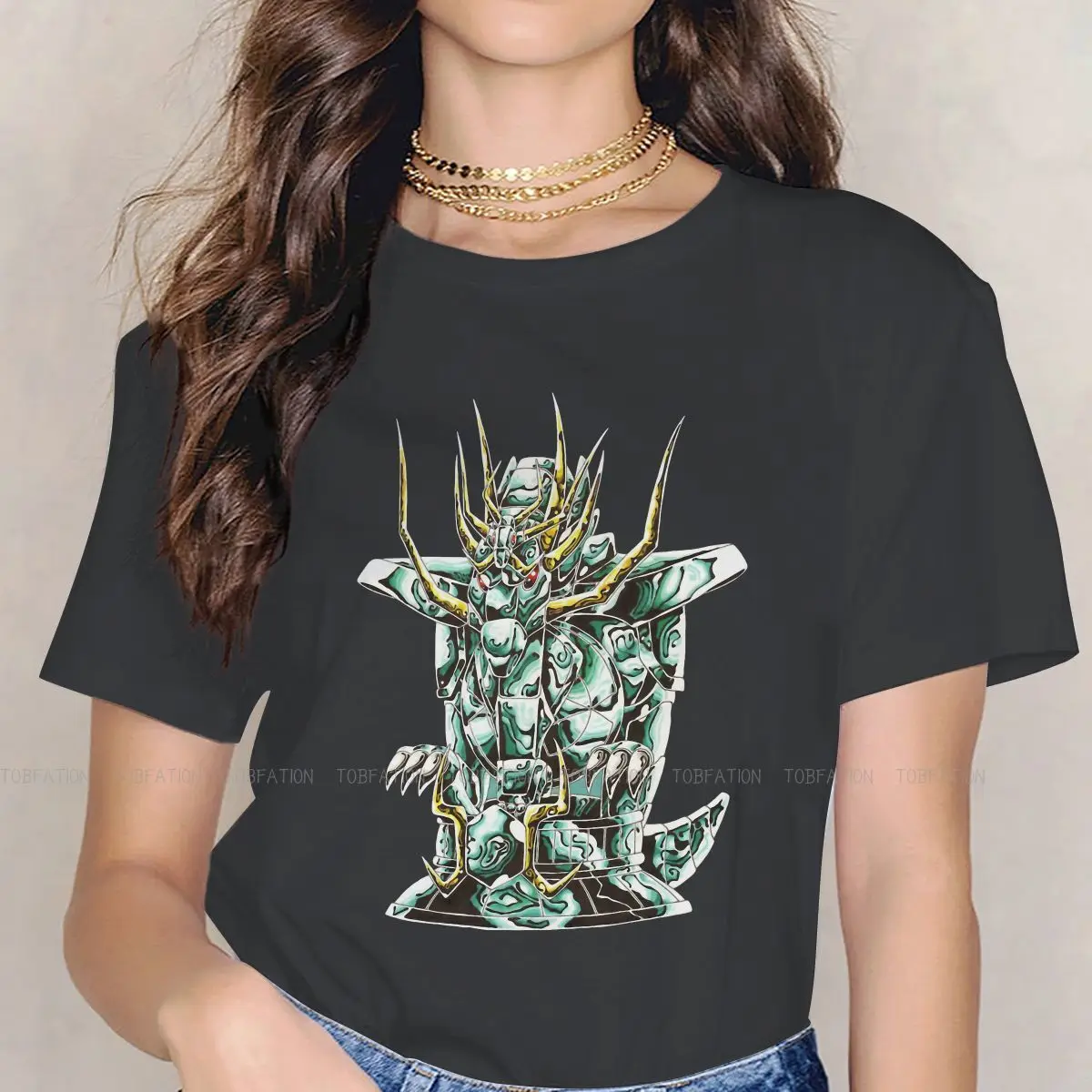 Dragon Shiryu TShirt For Girls Saint Seiya Knights of the Zodiac Cosmo Anime Tees Fashion Ladies T Shirt Cotton Summer Oversized
Dragon Shiryu TShirt For Girls Saint Seiya Knights of the Zodiac Cosmo Anime Tees Fashion Ladies T Shirt Cotton Summer Oversized