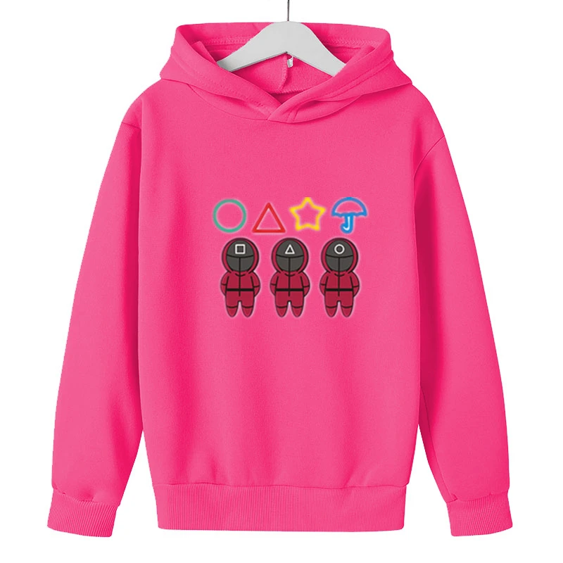 2021New Autumn Winter Hoodie Squid Game Costume For Kids Round Six Boys Hoodie Baby Clothing Jogging Sweatshirt 2-12Age Kids
2021New Autumn Winter Hoodie Squid Game Costume For Kids Round Six Boys Hoodie Baby Clothing Jogging Sweatshirt 2-12Age Kids