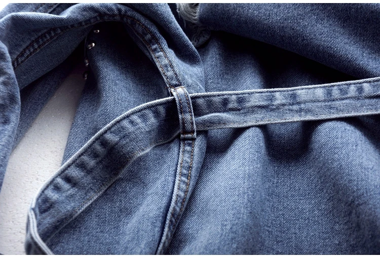2021 Spring AutumnCasual Long Coat Women Rivet Hole Denim Jacket Loose Plus Size Windbreaker Ladies Tops Tide 3XL
2021 Spring AutumnCasual Long Coat Women Rivet Hole Denim Jacket Loose Plus Size Windbreaker Ladies Tops Tide 3XL