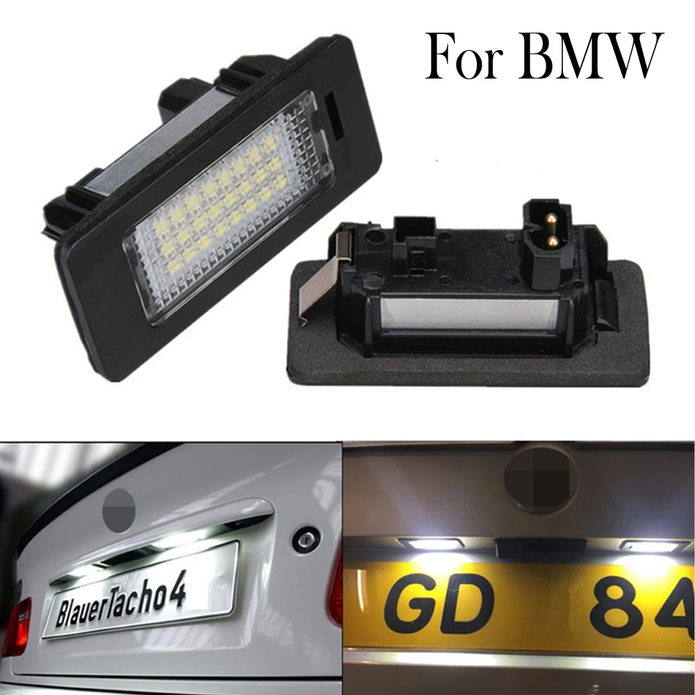 2 шт., светодиодные лампы для номерного знака BMW E39 E60 E61 E82 E90 E91 E92 E93 X5 X6
2 шт., светодиодные лампы для номерного знака BMW E39 E60 E61 E82 E90 E91 E92 E93 X5 X6