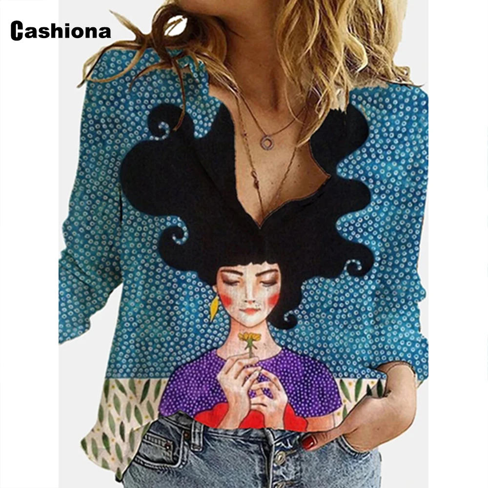 2021 Summer Women Top Fashion Blouses Long Sleeve Plus Size Ladies Elegant Leisure 3D Print blusas shirt ropa mujer femme 3xl
2021 Summer Women Top Fashion Blouses Long Sleeve Plus Size Ladies Elegant Leisure 3D Print blusas shirt ropa mujer femme 3xl