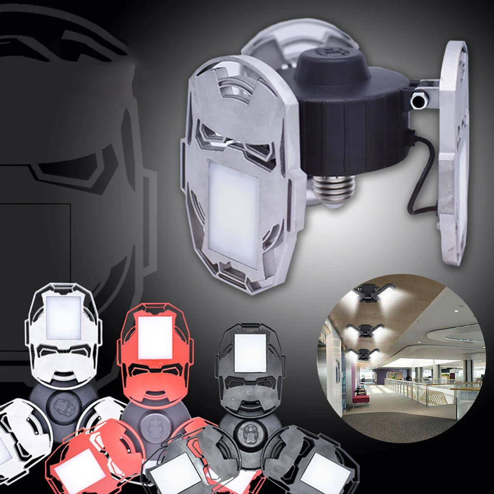 60W Ceiling Fan Lamp 85-265V 7000LM LED Foldable Garage Light Emergency Induction Sensor Ceiling Shop Lamp IP65 Waterproof
60W Ceiling Fan Lamp 85-265V 7000LM LED Foldable Garage Light Emergency Induction Sensor Ceiling Shop Lamp IP65 Waterproof