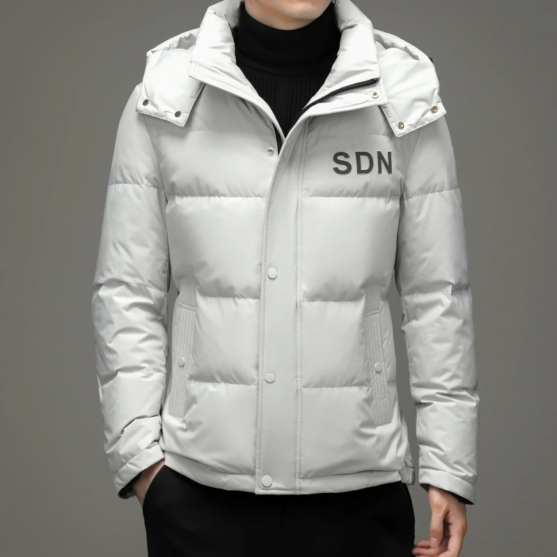 Winter New Arrivals Men's Fashion Hooded Business Casual Down Coat Male Casual Classic Brand Thick Warm Windbreaker Jacket
Winter New Arrivals Men's Fashion Hooded Business Casual Down Coat Male Casual Classic Brand Thick Warm Windbreaker Jacket