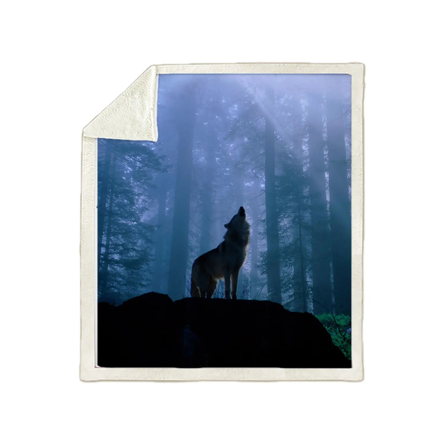SONSPEE 3D Animal Wolf Leisure Printed Blanket Fashion Trend Single Dormitory Blanket Summer Air Conditioning Blanket
SONSPEE 3D Animal Wolf Leisure Printed Blanket Fashion Trend Single Dormitory Blanket Summer Air Conditioning Blanket