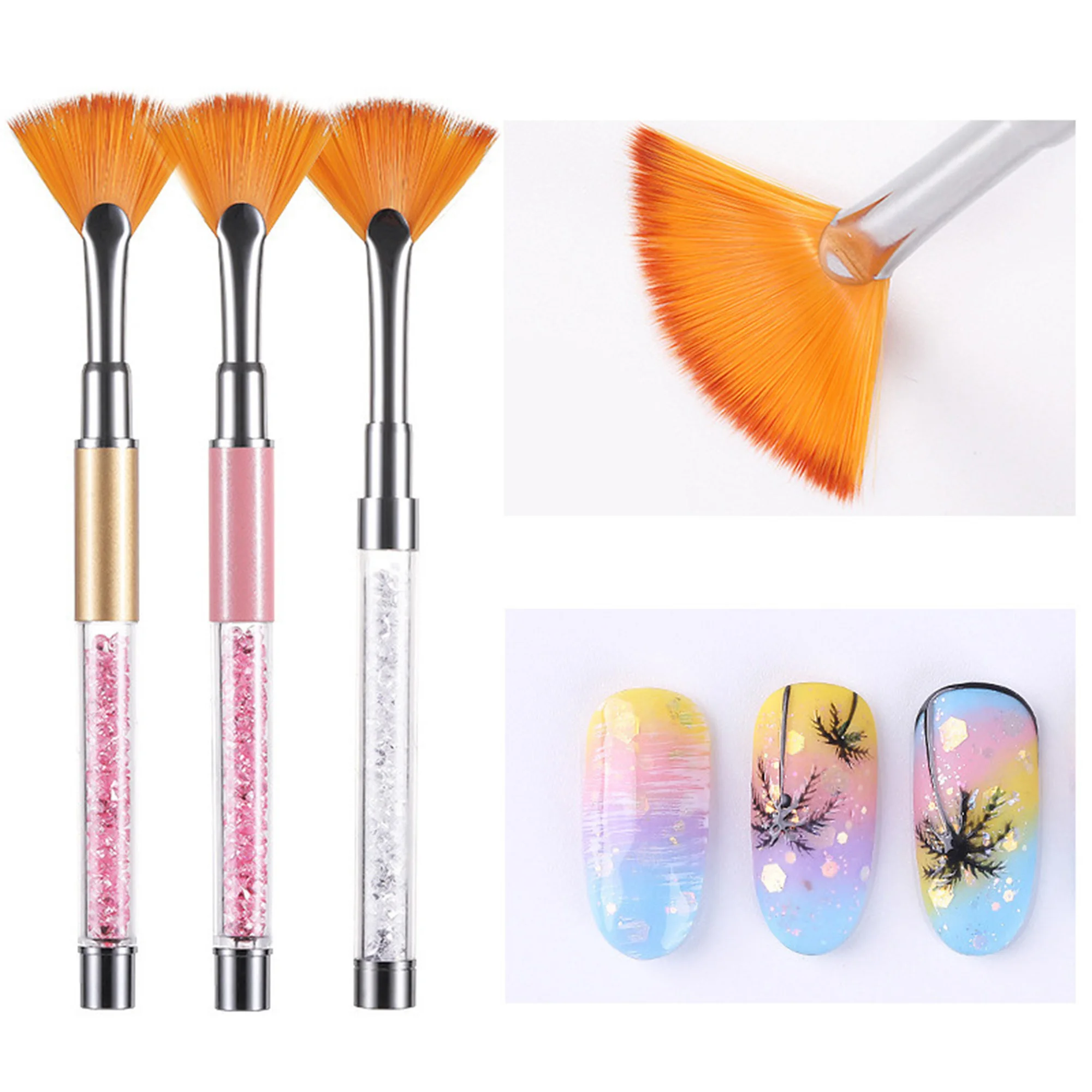 1pc Rhinestone Handle Nail Brush Set Design Gel Polish Painting Drawing Acrylic Gel Nail Brushes For Nails Art Manicure Tools
1pc Rhinestone Handle Nail Brush Set Design Gel Polish Painting Drawing Acrylic Gel Nail Brushes For Nails Art Manicure Tools