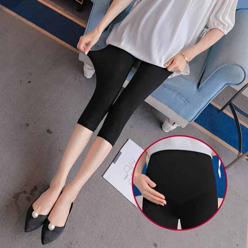 Summer Maternity 7 Pants Fashion Modal High Waist Pregnant Women Care Belly Solid Leggings Pregnancy Casual Outwear Clothing
Summer Maternity 7 Pants Fashion Modal High Waist Pregnant Women Care Belly Solid Leggings Pregnancy Casual Outwear Clothing