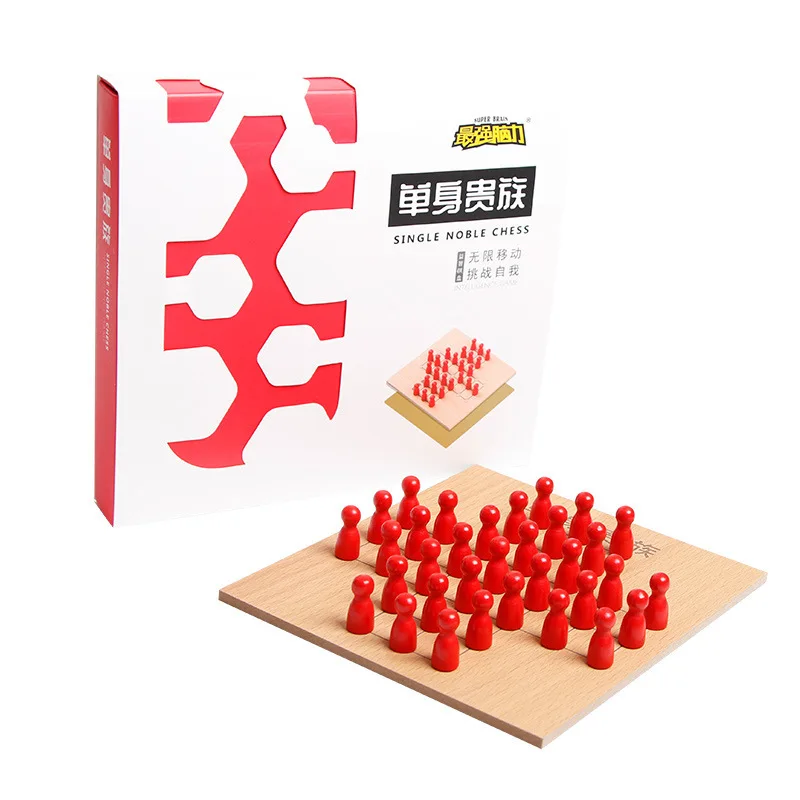 Smart play nine-star chess tiger chess jump single nobles checker classic portable parent-child game desktop puzzle toys
Smart play nine-star chess tiger chess jump single nobles checker classic portable parent-child game desktop puzzle toys