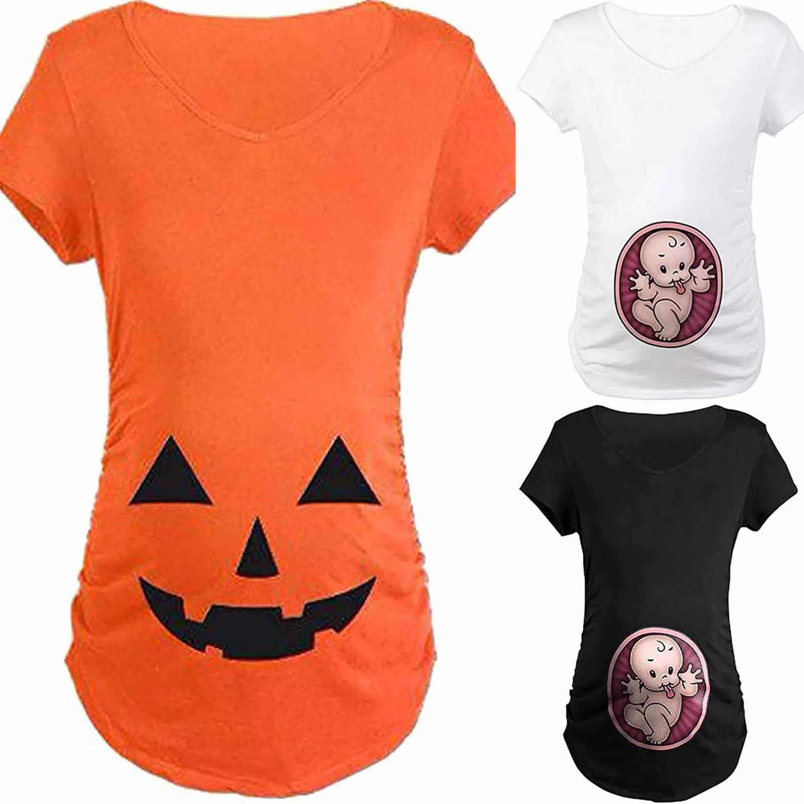 Maternity Clothes Ropa De Mujer Women Halloween Funny Pregnant Cute pregnancy T Shirts Tops Blouse одежда для беременных
Maternity Clothes Ropa De Mujer Women Halloween Funny Pregnant Cute pregnancy T Shirts Tops Blouse одежда для беременных