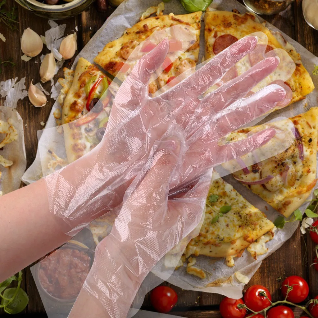 500pcs Transparent Plastic Disposable Gloves One-off BBQ Cooking Gloves For Household Bathroom Sanitary Gloves for Cooking Clean
500pcs Transparent Plastic Disposable Gloves One-off BBQ Cooking Gloves For Household Bathroom Sanitary Gloves for Cooking Clean
