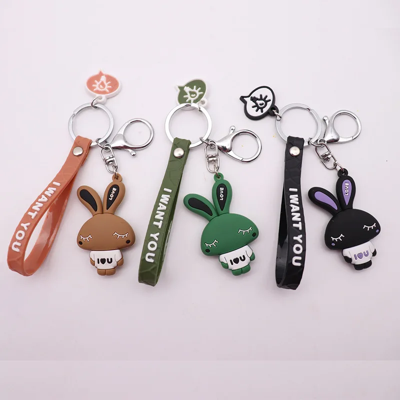 Fashionable And Cute Bunny Key Chain Creative Cartoon Soft Plastic Doll Key Chain Bag Pendant Birthday Gift Key Ring
Fashionable And Cute Bunny Key Chain Creative Cartoon Soft Plastic Doll Key Chain Bag Pendant Birthday Gift Key Ring