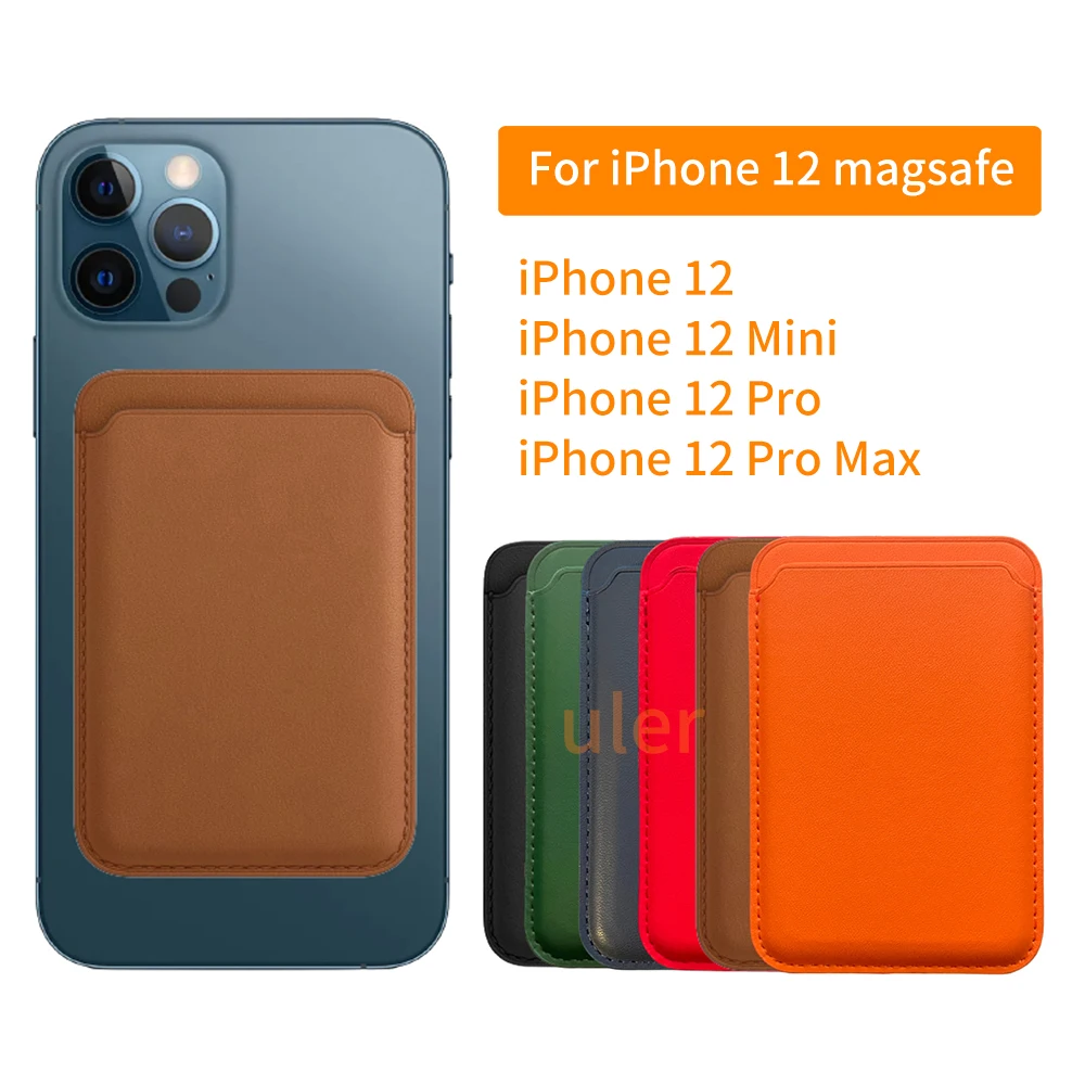 Wallet For iPhone12 Magsafe Leather Card Solt Bag for iPhone 12 Pro Max Mini Magsafe Wallet
Wallet For iPhone12 Magsafe Leather Card Solt Bag for iPhone 12 Pro Max Mini Magsafe Wallet