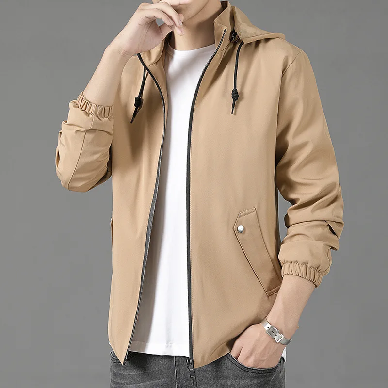 2021 Men's Autumn New Casual Sports Detachable Hooded Jacket Cotton Solid Color Stand-up Collar Casual Jacket
2021 Men's Autumn New Casual Sports Detachable Hooded Jacket Cotton Solid Color Stand-up Collar Casual Jacket