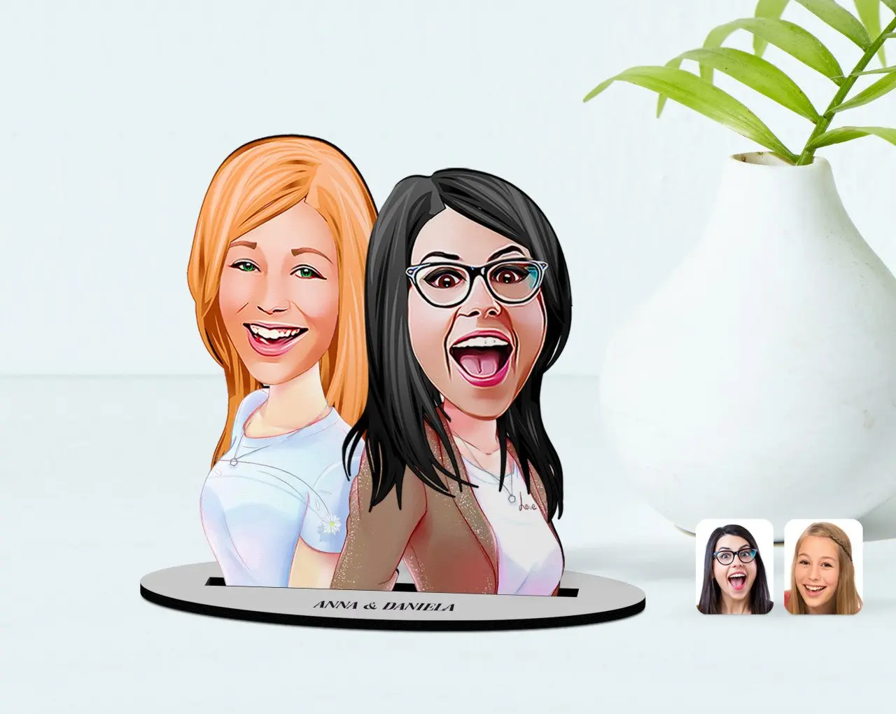 Персонализированная карикатура для мамы девочки, деревянная безделушка, модель-3
Персонализированная карикатура для мамы девочки, деревянная безделушка, модель-3