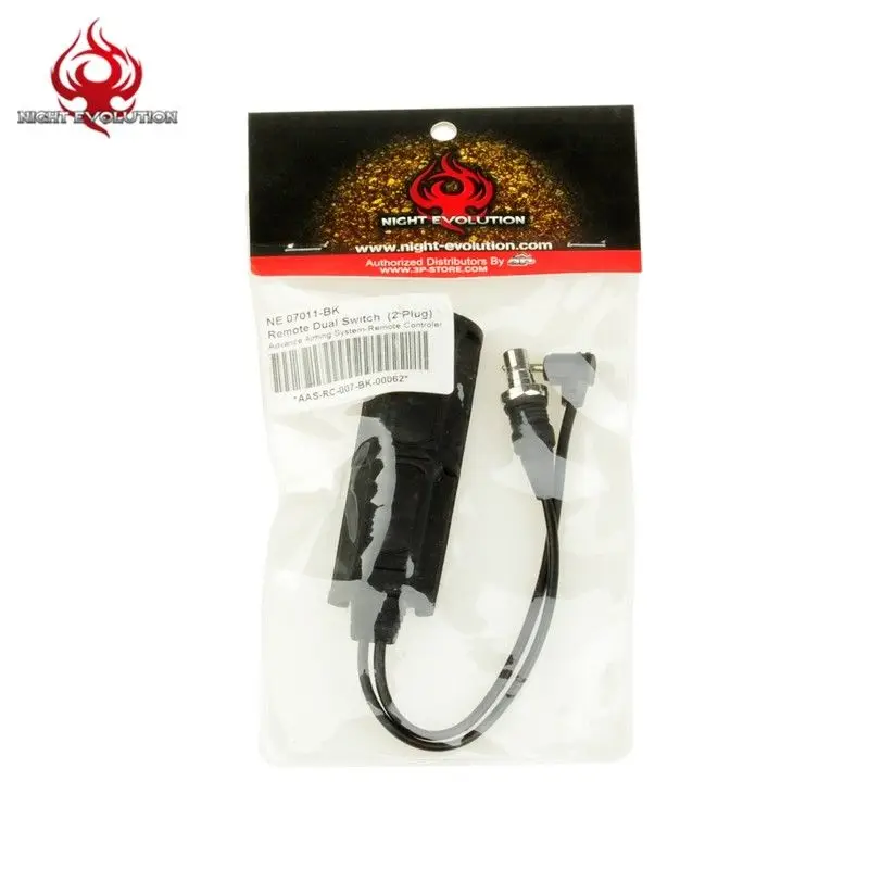 Airsoft Tactical Light Remote Control Tail Remote Dual Switch For M300A / M600C/ M600W M952V Flashlights PEQ 2 Plug Dual Switch
Airsoft Tactical Light Remote Control Tail Remote Dual Switch For M300A / M600C/ M600W M952V Flashlights PEQ 2 Plug Dual Switch