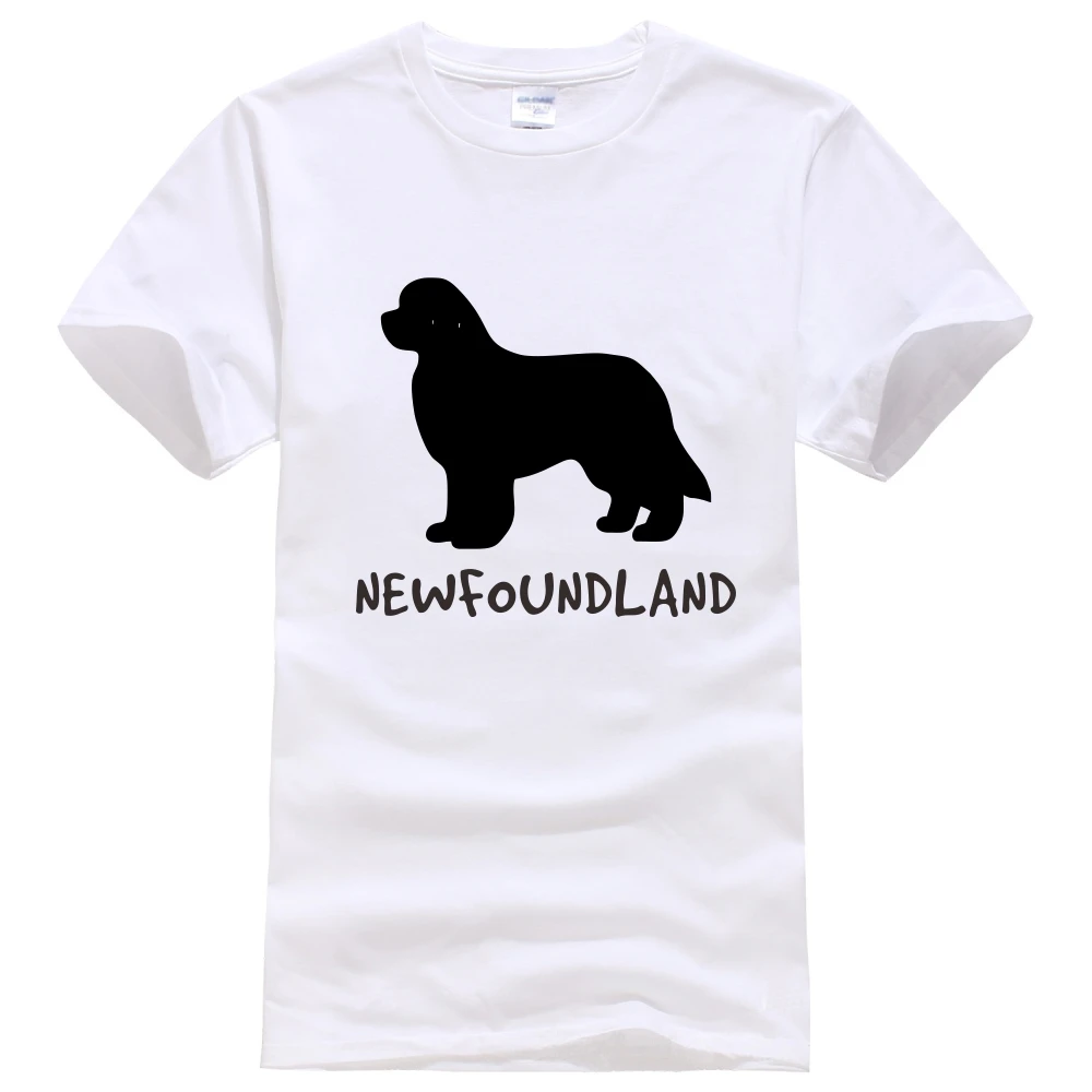 Newfoundland dog lover owner футболка унисекс модная женская мужская с коротким рукавом