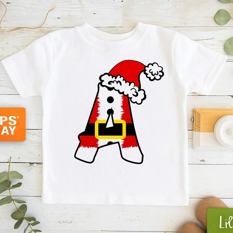 Letters A-H Merry Christmas T-Shirt 2022 Funny Christmas Hat Tshirt Kids Clothes Boys Girls T Shirt Short Sleeve T-Shirts Tops
Letters A-H Merry Christmas T-Shirt 2022 Funny Christmas Hat Tshirt Kids Clothes Boys Girls T Shirt Short Sleeve T-Shirts Tops