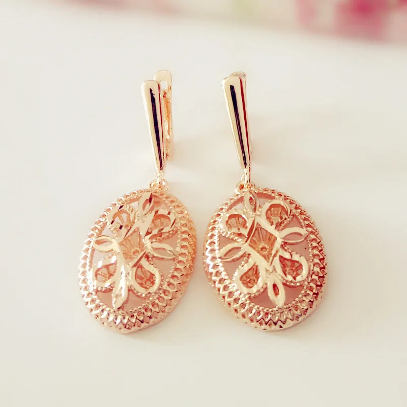 Large Earrings Fashion for Women 585 Rose Gold Women Jewelry Simple Design Bijoux Femme 2020
Large Earrings Fashion for Women 585 Rose Gold Women Jewelry Simple Design Bijoux Femme 2020