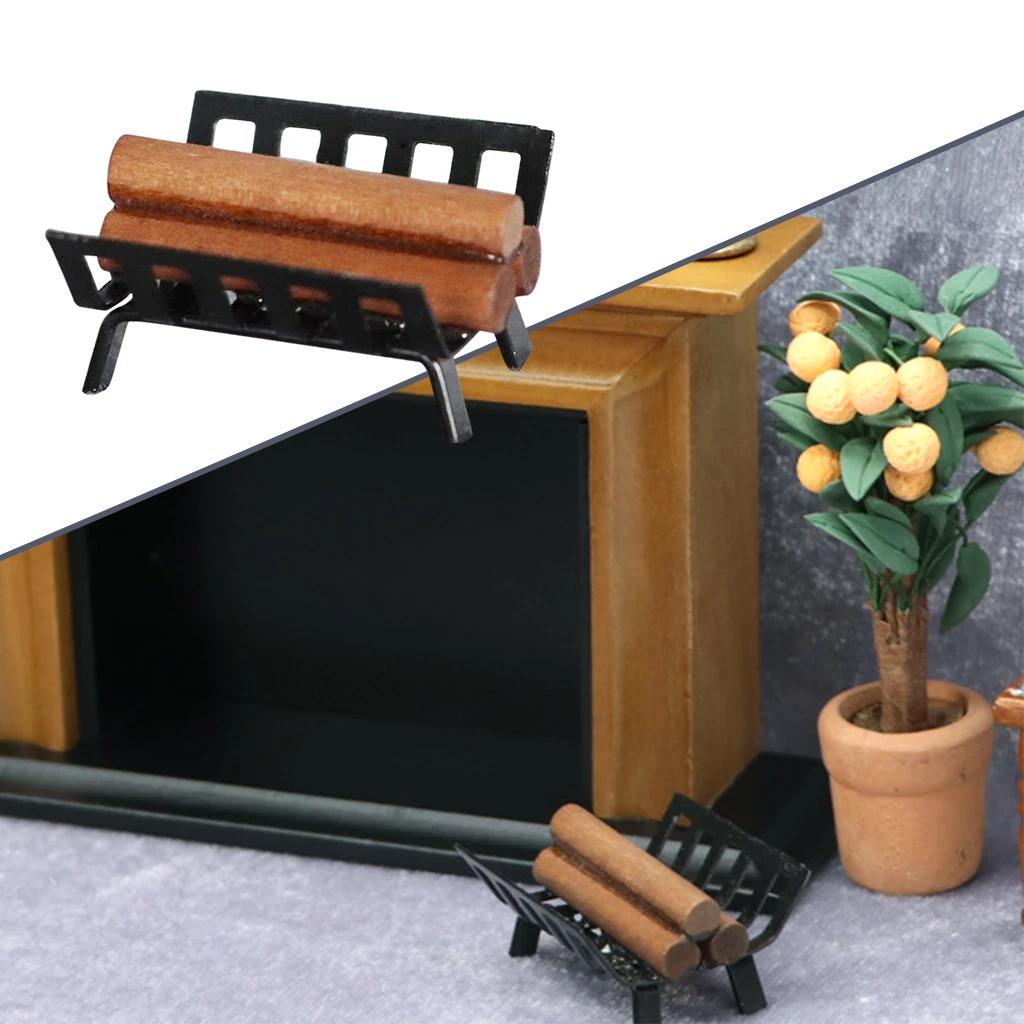 1:12 Dollhouse Firewood Racks, Fireplace Log Holder, Storage Carrier of Wood, Black, Foldable, Fire Pit Stove Decorative Holders
1:12 Dollhouse Firewood Racks, Fireplace Log Holder, Storage Carrier of Wood, Black, Foldable, Fire Pit Stove Decorative Holders