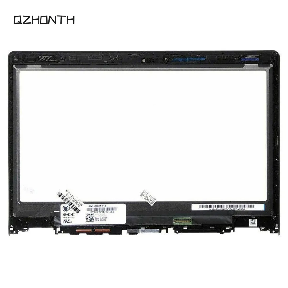 Laptop LCD Screen Assembly with Frame For Lenovo Yoga 700-14ISK 80QD Yoga 3-14 30Pin
Laptop LCD Screen Assembly with Frame For Lenovo Yoga 700-14ISK 80QD Yoga 3-14 30Pin