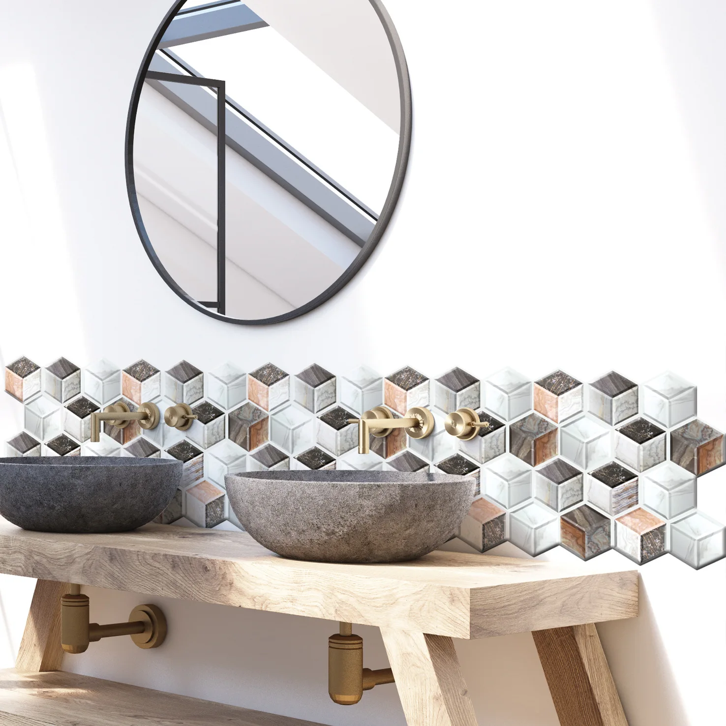 Home Decor Self Adhesive 3D Brick Waterproof Wallpaper Kitchen Stone Rock Children's Room Decorative Cartoon Wall Stickers 
Home Decor Self Adhesive 3D Brick Waterproof Wallpaper Kitchen Stone Rock Children's Room Decorative Cartoon Wall Stickers