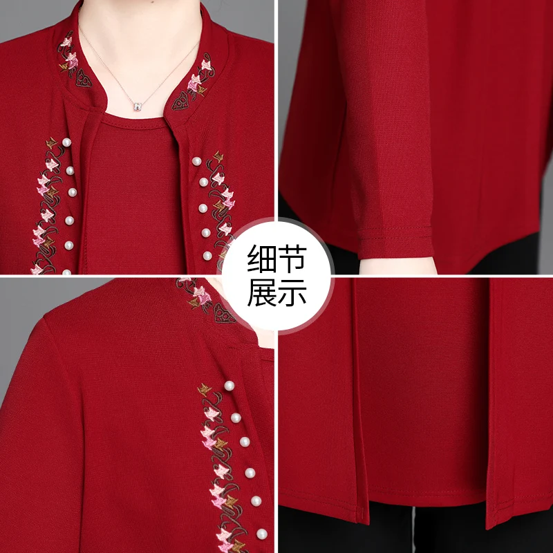 Spring Tops Lady T-Shirt Long Sleeves V-Neck Print Flower Casual Comfortable Women's Clothing Fashion Soft Tops Female T-Shirts
Spring Tops Lady T-Shirt Long Sleeves V-Neck Print Flower Casual Comfortable Women's Clothing Fashion Soft Tops Female T-Shirts