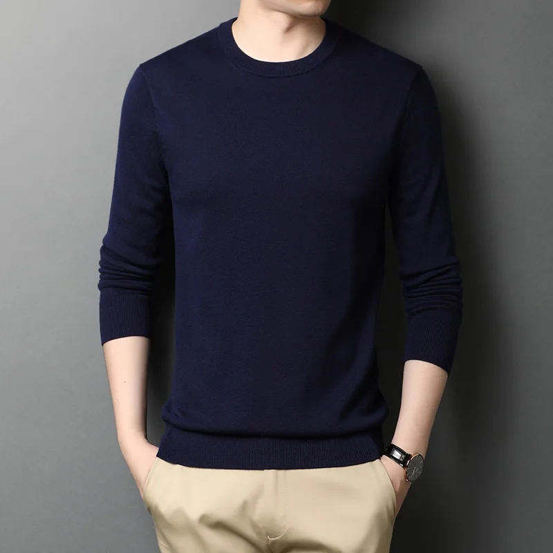 high quality 2021 NEW Spring Autumn Round Neck Sweater Men Solid Color Long Sleeve Knitwear Sweaters zde1036
high quality 2021 NEW Spring Autumn Round Neck Sweater Men Solid Color Long Sleeve Knitwear Sweaters zde1036
