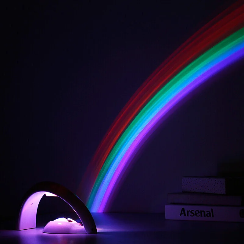 USB Colorful Projector Lamp Rainbow Maker Atmosphere Lamp LED Night Light for Bedroom Bedside Decoration Lighting Children Gifts 
USB Colorful Projector Lamp Rainbow Maker Atmosphere Lamp LED Night Light for Bedroom Bedside Decoration Lighting Children Gifts