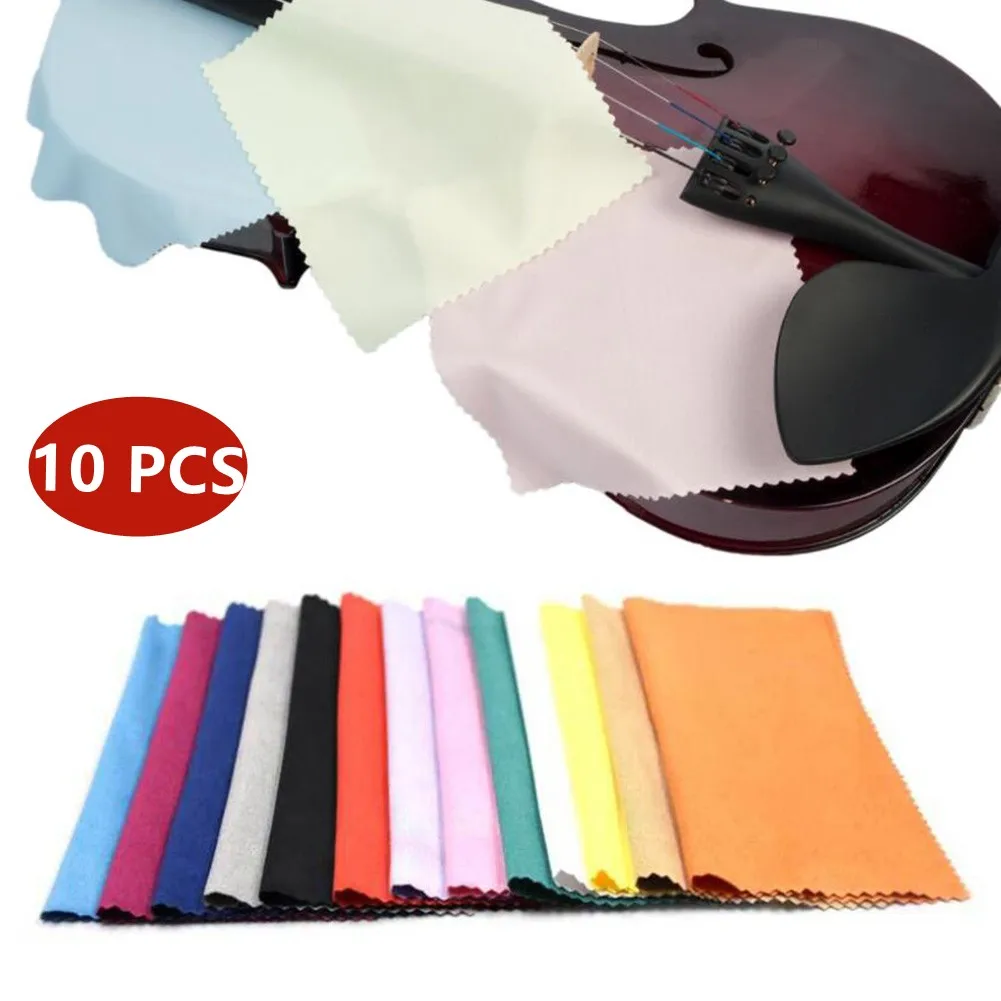 10Pcs Microfiber Cleaning Cloth Guitar Piano Saxphone Screen Musical Instrument Multifunctional Maintenance Polishing Cloth
10Pcs Microfiber Cleaning Cloth Guitar Piano Saxphone Screen Musical Instrument Multifunctional Maintenance Polishing Cloth